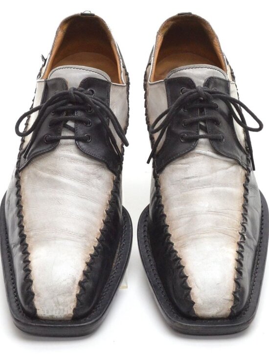 Men DEBUT Distressed Spectator Derby Oxfords 44 main image 5